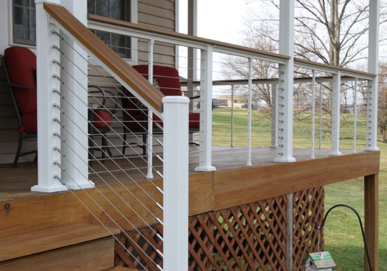 Keylink Aluminum Railing-Horizontal Cable Railing for Sale