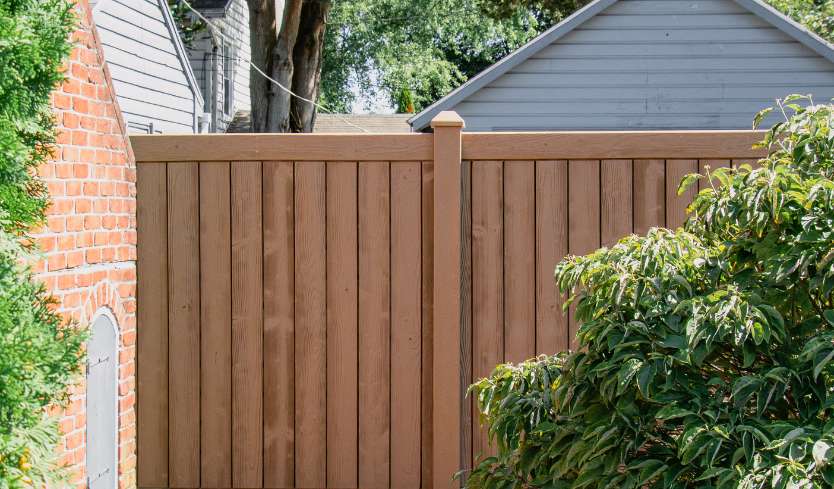 Vinyl Brown Fence Panels for Sale