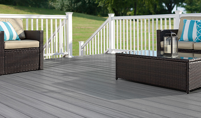 dark tan porch decking boards modern elegance