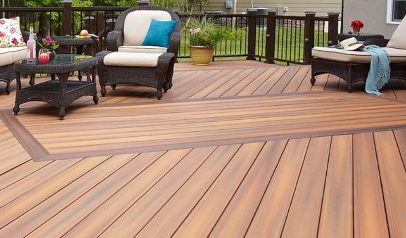 fibreon brown porch decking